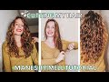 HOW TO CUT WAVY HAIR AT HOME | DIY UNICORN HAIR CUT WAVY HAIR