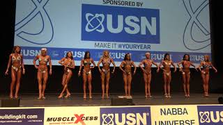 2nd Group - Confirmation Round - Miss Toned Figure - USN NABBA Universe 2017