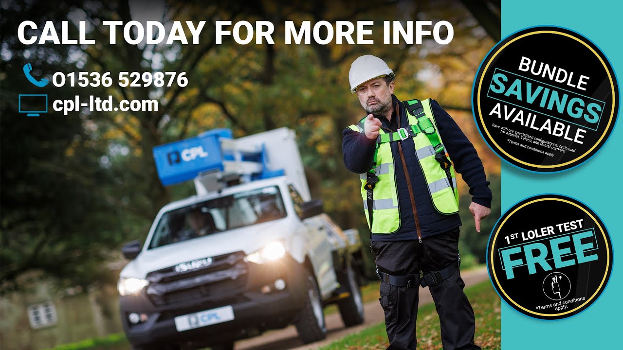 CPL Pickup - The UK's Best Selling 4x4 Access Platform - YouTube