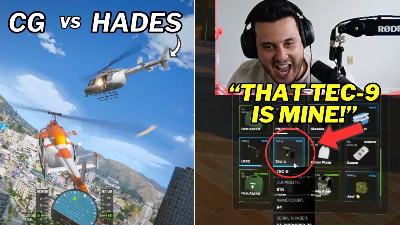 Chang Gang and Hades get into an INTENSE Shootout & Ramee finally gets a Tec-9 | Prodigy 2.6