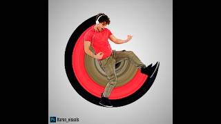 How To Make An Awesome, Circular Pixel Stretch Effect Photoshop Tutorial