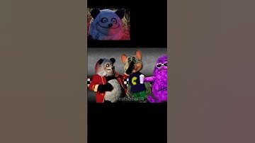 Pandory Reacts to Grimace VS Pandory VS Chuck e cheese #thehug #grimaceshake #shorts