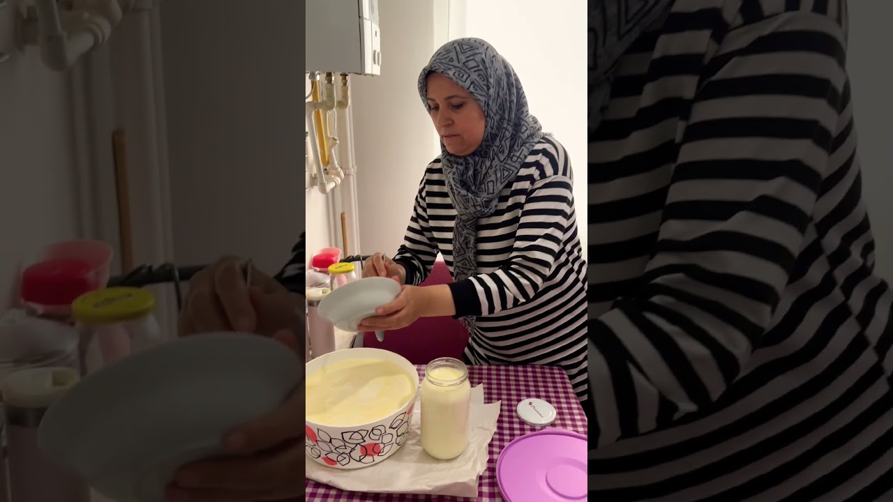 Yoğurdumu yapıyorum #yoğurtmayalama #yoğurt #keşfet #yemektarifleri #keşfetteyiz #pratiktarif
