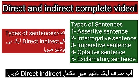 Direct indirect Lectures | Tips and tricks for direct and indirect | Adnan