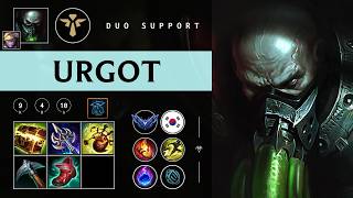 Urgot Support vs Hwei - KR Diamond Patch 26.07