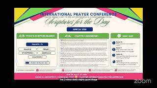 Breaking of the day Prayer Conference 70 Weeks