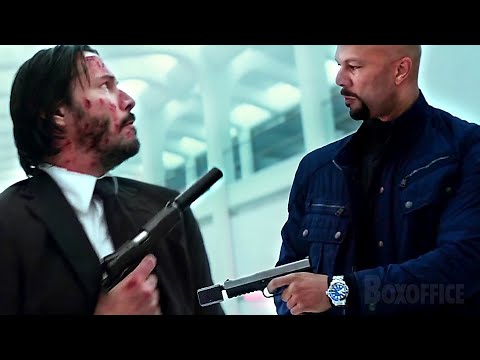 John Wick VS Cassian (La scène des silencieux 🤣) | John Wick 2 | Extrait VF