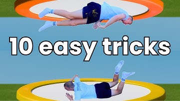 10 super easy trampoline tricks you can learn in under 1 hour!