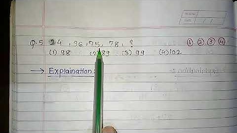 Std-5th l Scholarship Exam| Sub:- Intelligence Test |3. Series |3.1- Numbers| Part-6.