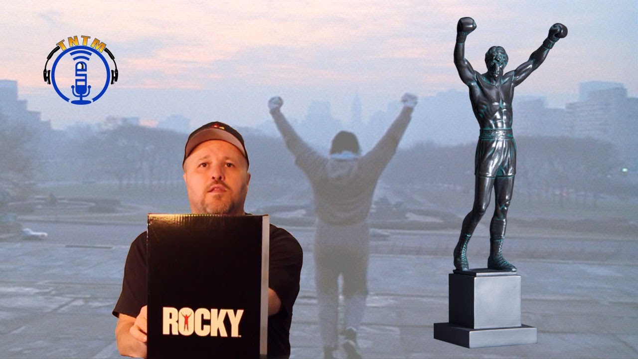 Rocky Balboa resin statue by Schomberg Studios unbox and review YouTube