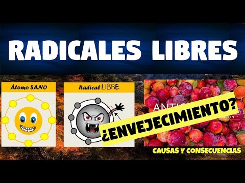 Vídeo: Diferencia Entre Radicales Libres E Iones