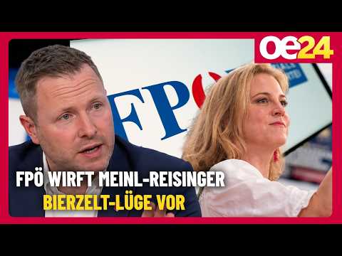 Beer tent scandal: FPÖ levels serious accusations against Meinl-Reisinger