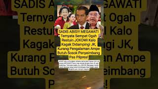 JUSUF KALLA Ungkap Rahasia MEGAWATI Saat Pencalonan JOKOWI #shorts #viralvideo