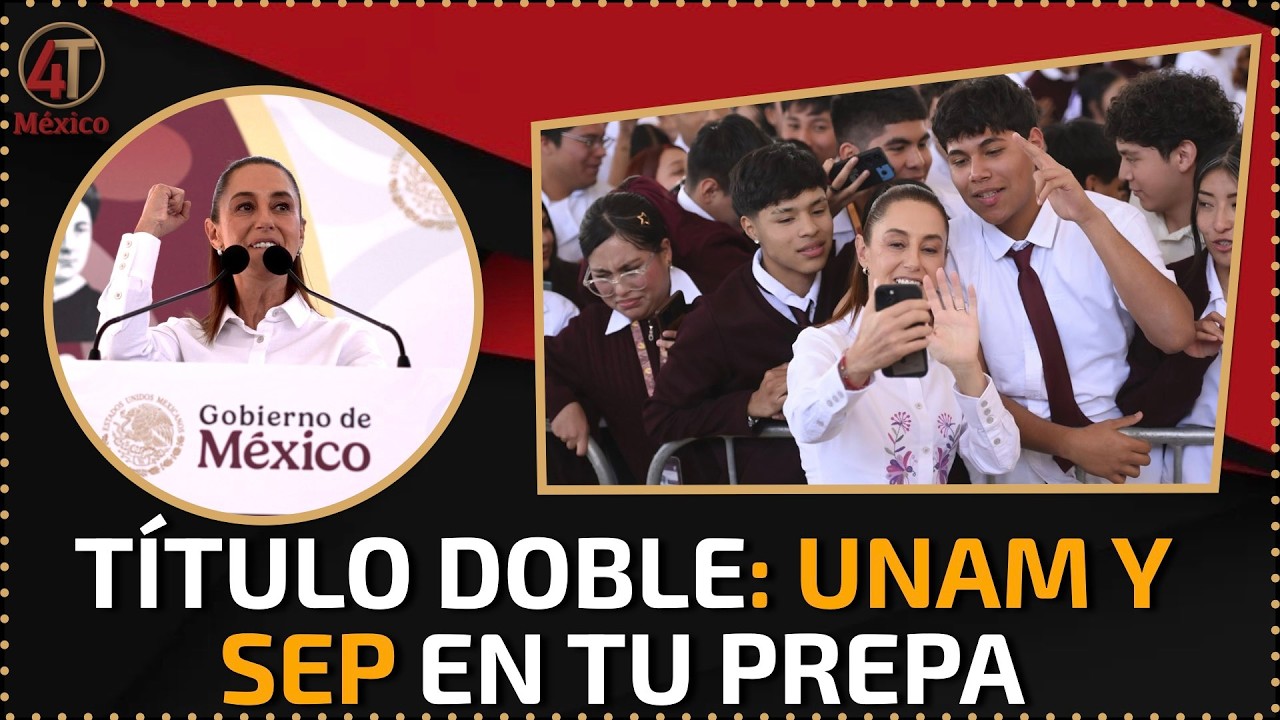 Título doble: UNAM y SEP en tu prepa
