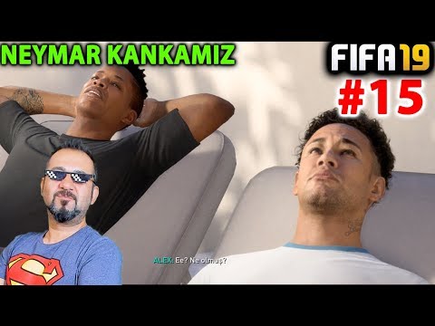 NEYMAR JR. KANKAMIZ OLDU VE ALEX HUNTERDEN EFSANE GOL! | FIFA 19 YOLCULUK MODU #15