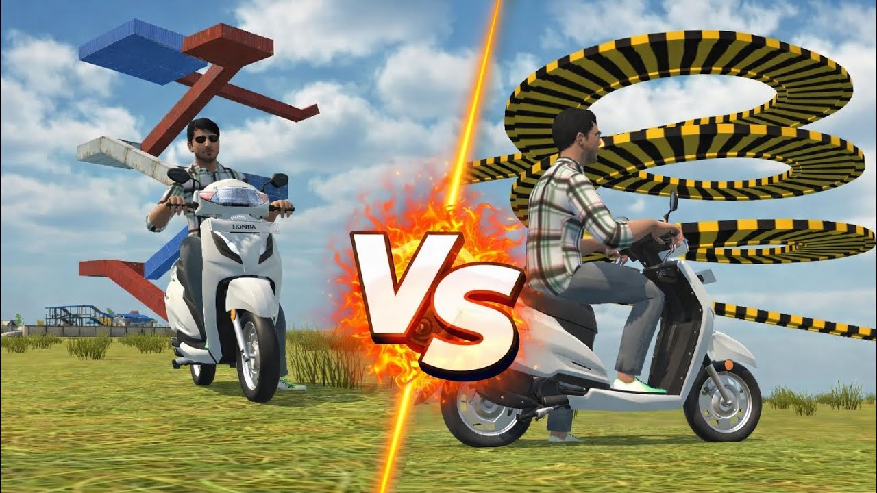 Kya hmari scooty in dono ke upar Chad payegi 😲🤯