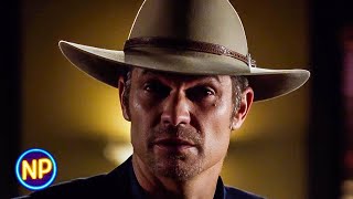 Raylan Interrupts Calhoun's "Alone Time" | Justified Season 6 Episode 2 | Now Playing
