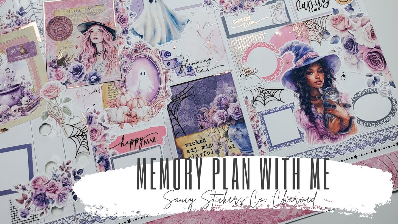 Планируйте вместе со мной | Saucy Stickers Co «Зачарованные»