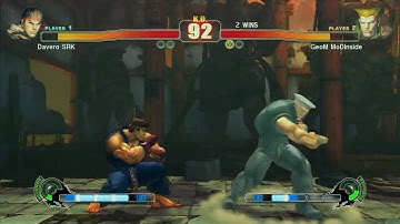 GeoM MoDInside (Guile) vs Davero SRK (Ryu) 16.avi
