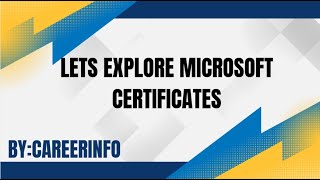 Understanding Microsoft Certifications