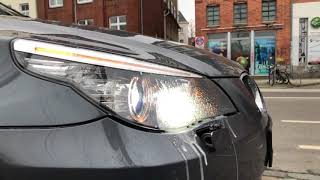 BMW e60 Scheinwerfer xenon headlight washer Bmw E60 Headlamp Washer Operation