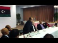 كلمة الدكتور محمود جبريل في البعثة الليبية