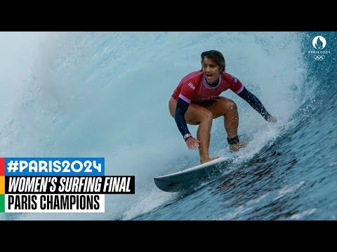 Women's Surfing Final 🏄‍♀️ | Paris Champions - YouTube