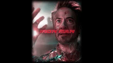 I Am Iron Man - "Avengers Endgame Edit || VØJ,Narvent- Memory Reboot (slowed)