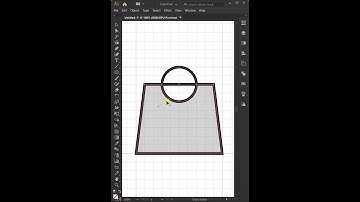 How to draw Icon In Adobe Illustrator - Shoping Icon