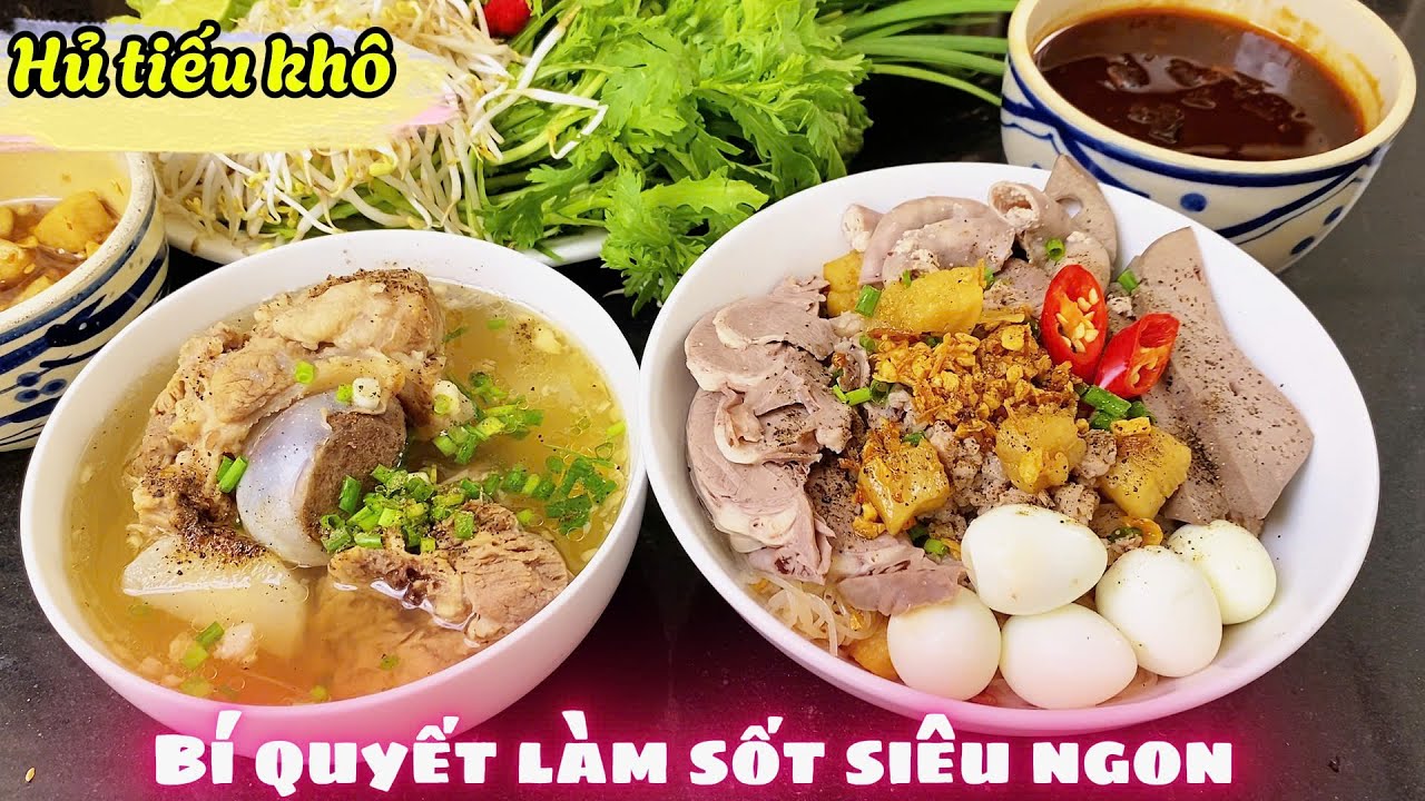 Bật mí cách làm SỐT HỦ TIÊU KHÔ chuẩn hương vị hàng quán chỉ cần vài nguyên liệu quen thuộc.