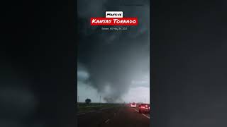 Massive Kansas Tornado #Shorts #Tornado #Explore