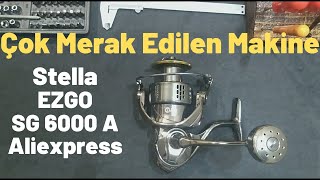 Stella Ezgo SG 6000 A Aliexpress Olta Makinesi Bakım Tamir İnceleme | reel maintenance repair review