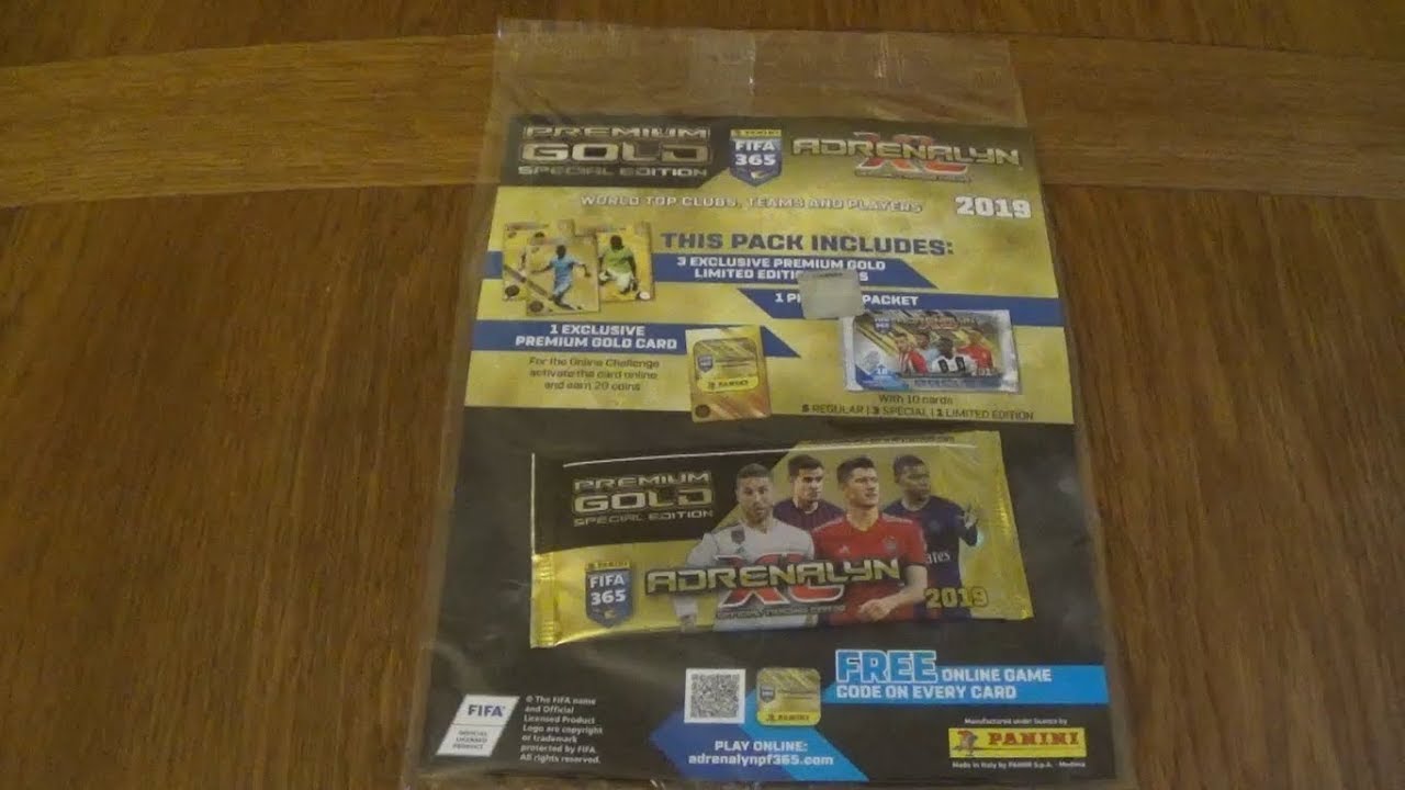 PREMIUM GOLD PACK! 2019 FIFA 365 Adrenalyn XL