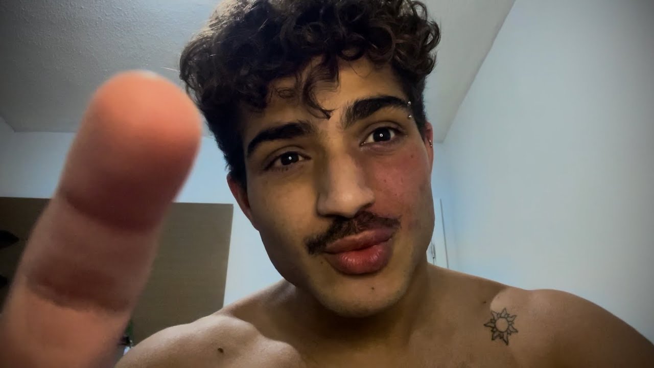 ASMR ramble and some mouth sounds (whisper)