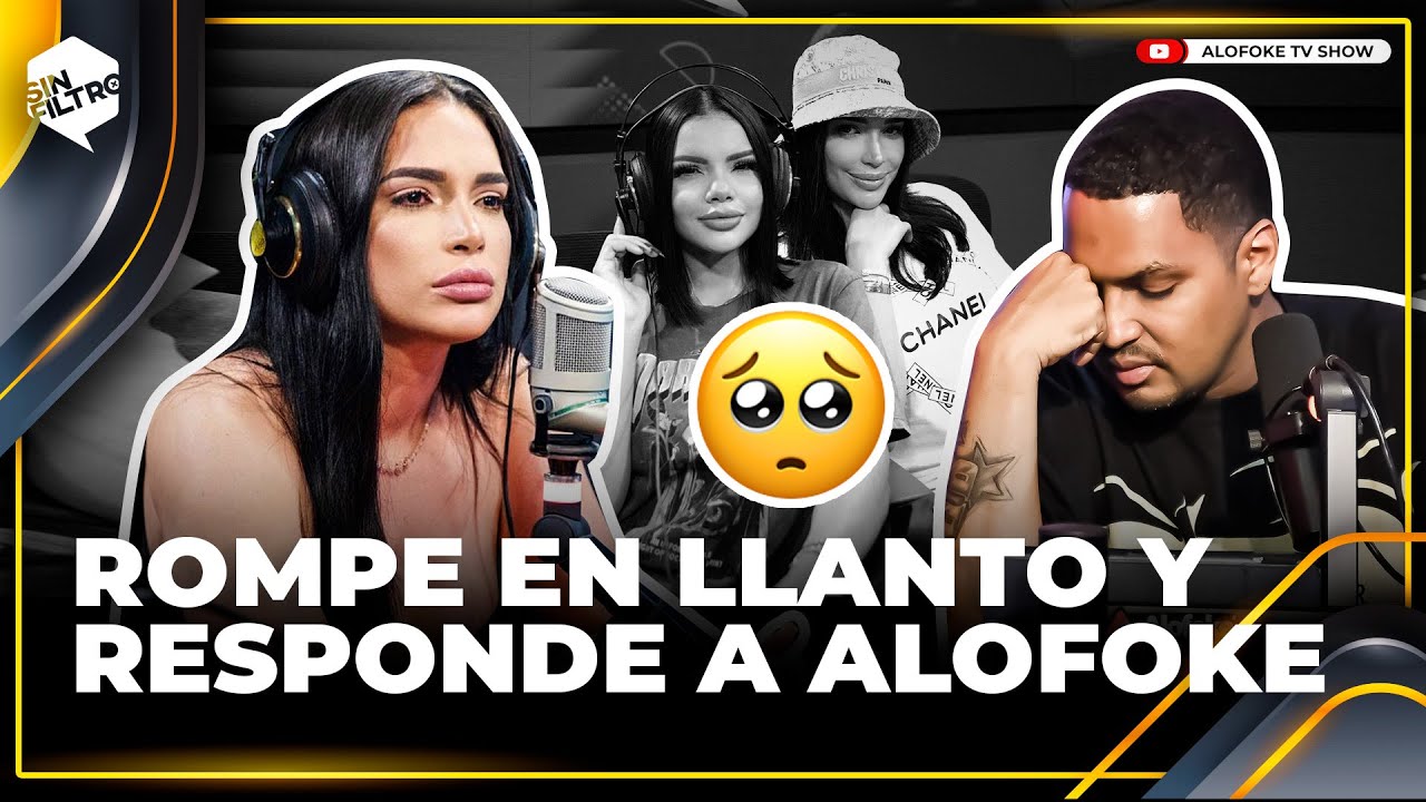 AMELIA ALCÁNTARA ROMPE EN LLANTO Y RESPONDE A ALOFOKE TRAS BOTAR A VITALY SÁNCHEZ