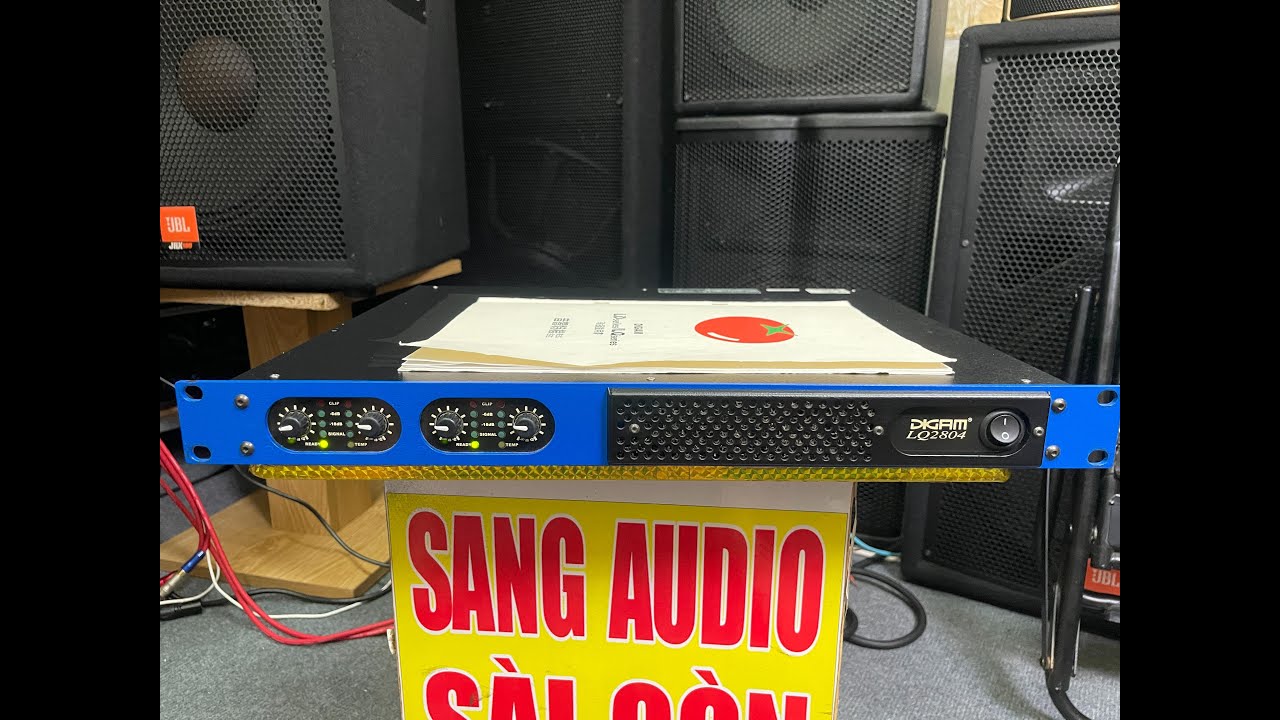 ジャンク POWERSOFT DIGAM LQ2804 4ch パワーアンプ N2305614