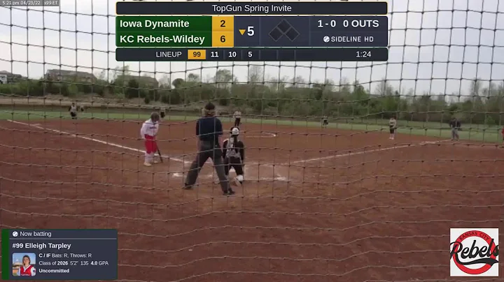 KC Rebels-Wildey vs. Iowa Dynamite (2022.04.23)
