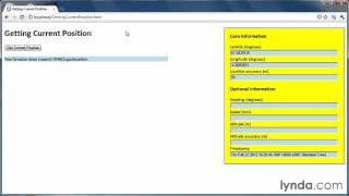 Celebrity HTML5 Tutorial for Power Users 07 Understanding Geolocation Wealth