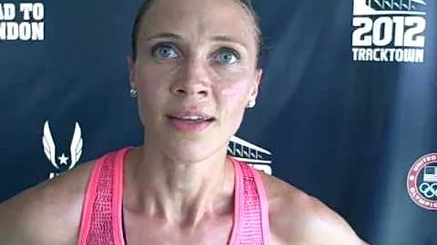 Katherine Mackey After Making Olympic Trials 1500m...