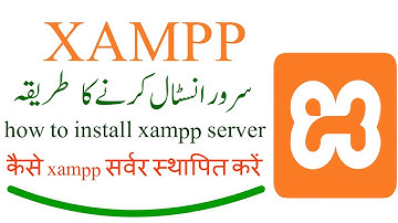 how to install xampp server in urdu/hindi