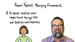 The Power Threat Meaning Framework- E10 How did what HAPPENED affect me?-Types of Threat to my Needs