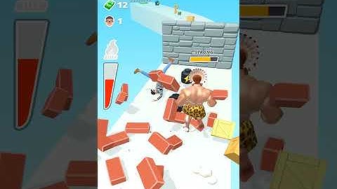 Muscle Rush Smash Running Game Level 22 #shorts