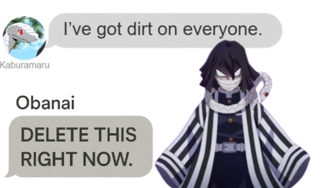 Obanai’s Snake Revealed Everyone’s Secrets 😭| Demon Slayer Chat Special