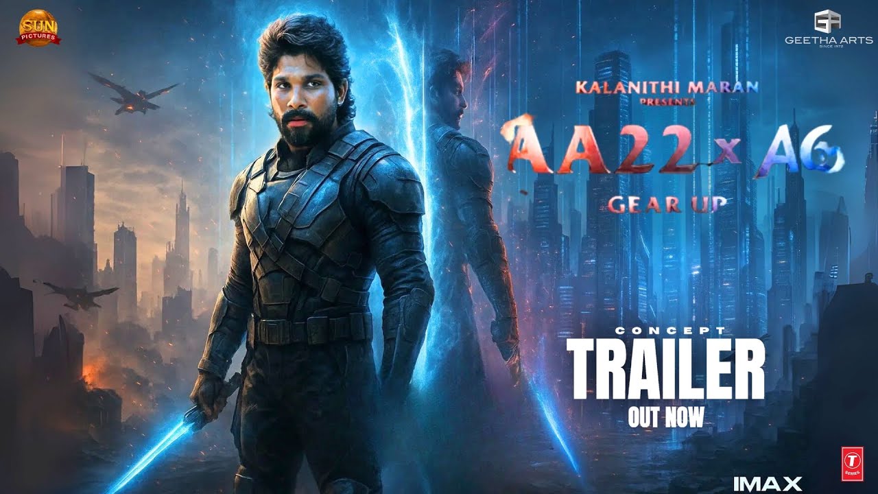 AA22 x A6 - Official Concept Trailer | Allu Arjun | Deepika Padukone ...