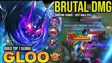 GLOO BEST BUILD 2025 | BUILD TOP 1 GLOBAL GLOO GAMEPLAY | MOBILE LEGENDS✓