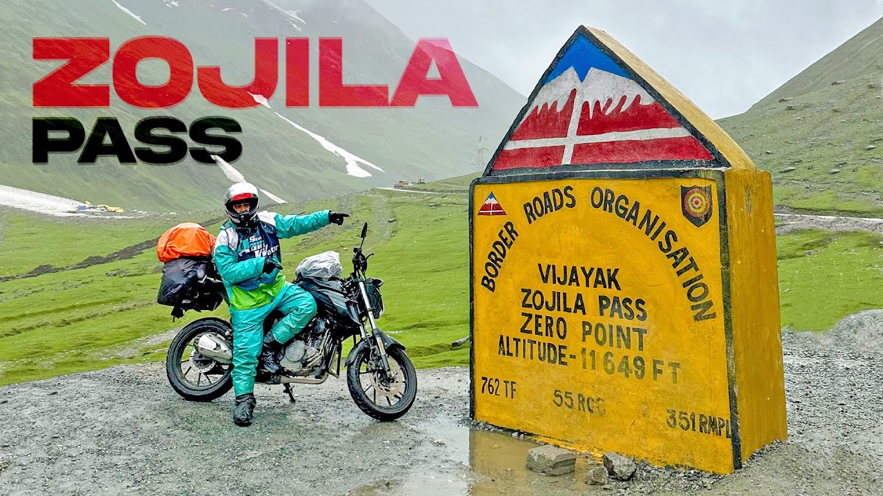 Deadly Zojila Pass - Dangerous Road in Ladakh - Sonamarg to Zojila pass
