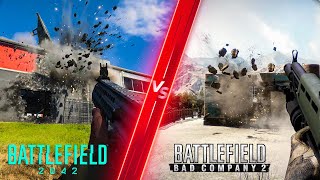 Battlefield 2042 (BETA) vs Bad Company 2 - Direct Comparison Attention to Detail & Graphics 4K