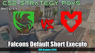 Falcons Default Short Execute - Dust2 G2R29 Falcons Iem Kraków 2026