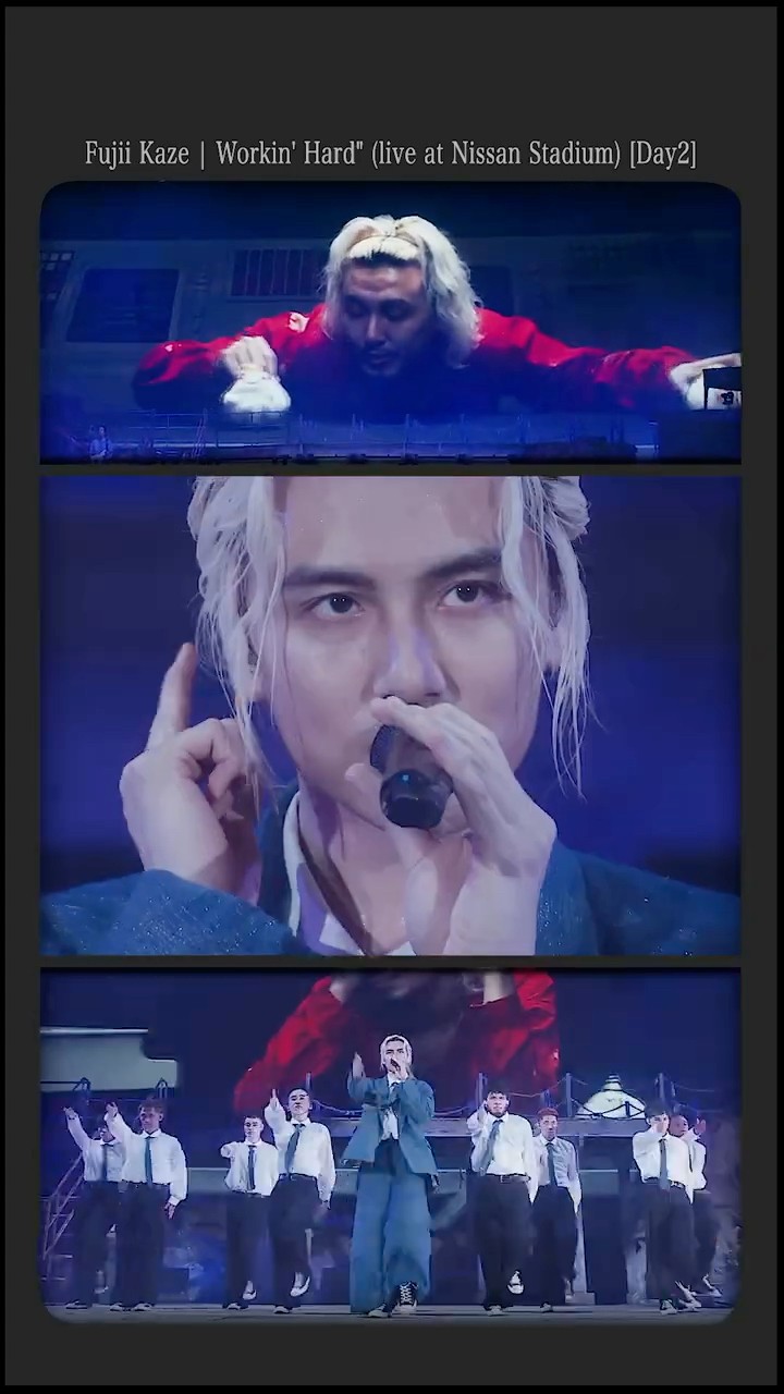 Fujii Kaze | Workin' Hard (live at Nissan Stadium) [Day2