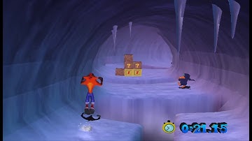Crash Bandicoot: Wrath of Cortex (GCN) Arctic Antics (Time Trial) Speedrun